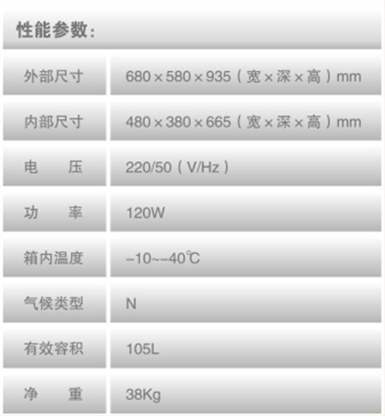 中科都菱-25/-40℃低温保存箱 MDF-40H105