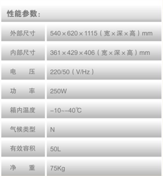 中科都菱-25/-40℃低温保存箱 MDF-40V278W