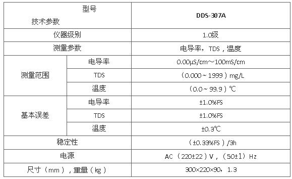 上海雷磁DDS-307A型电导率仪